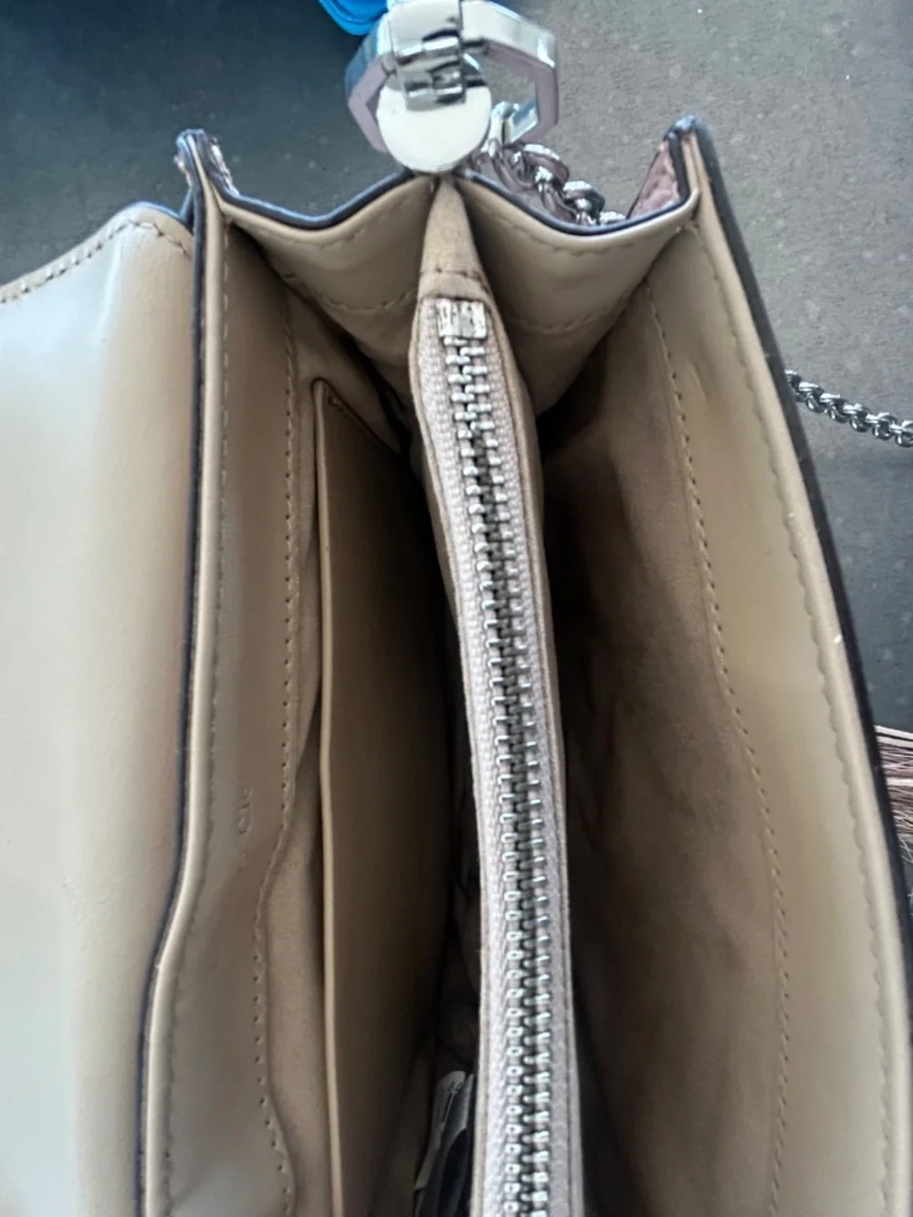 NWOT Louise et Cie Jael Tassel Bag in Blush